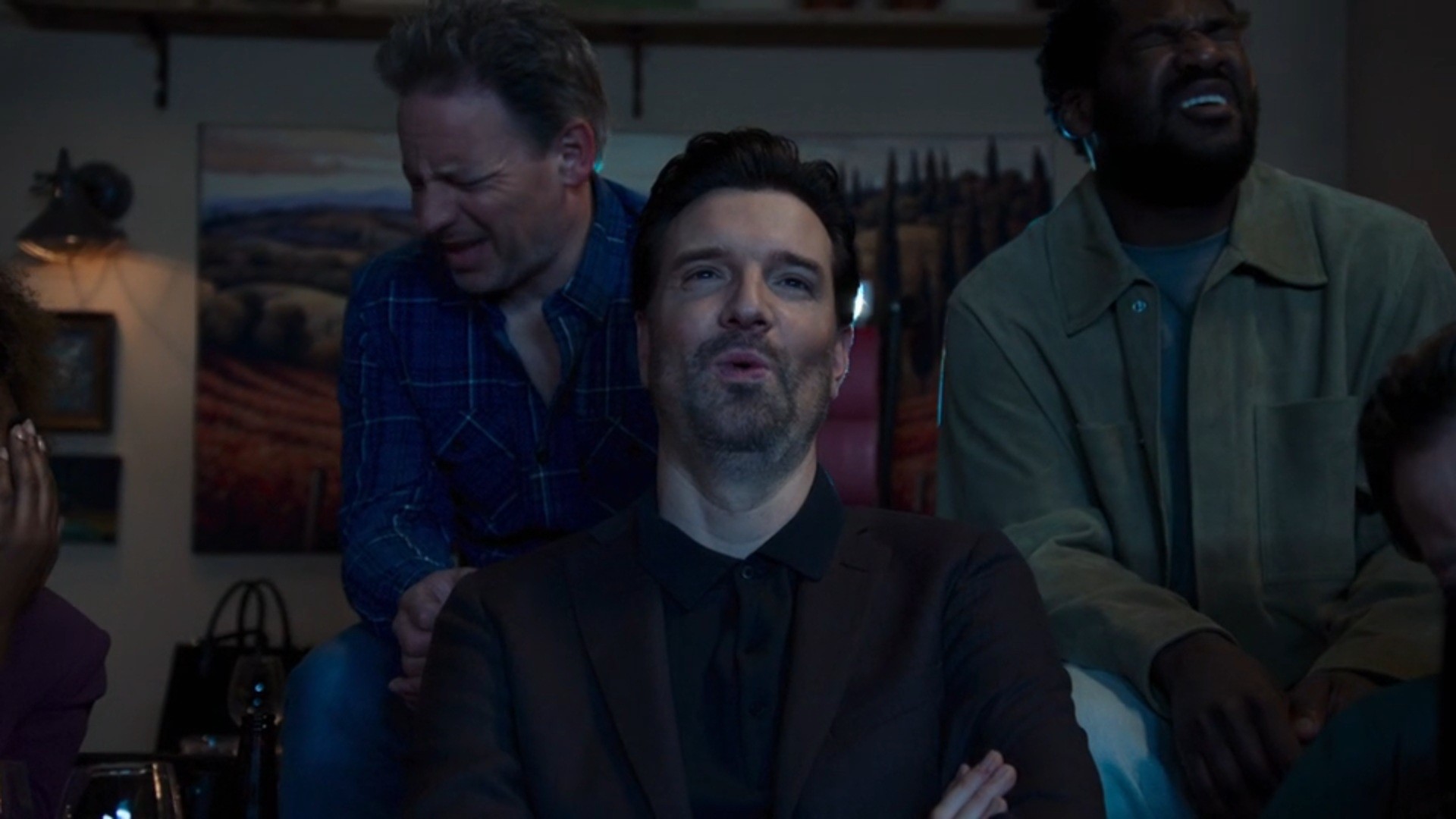 Stefano heeft een rare manier van ontspannen